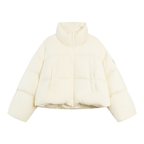 ELLE90白鸭绒立领廓形羽绒服