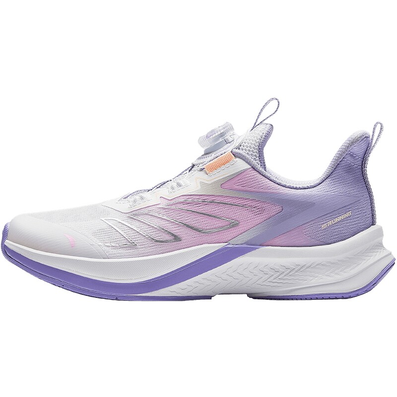 氢跑安踏儿童运动鞋女童夏季新款大童跑鞋网面透气鞋子中考竞速