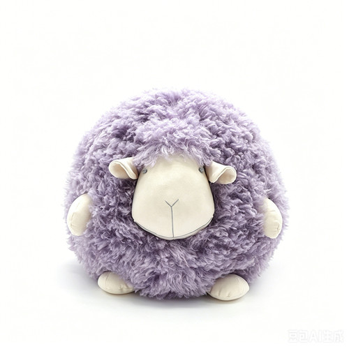 FuzzyFrenzy圆球绵羊玩偶软绵绵