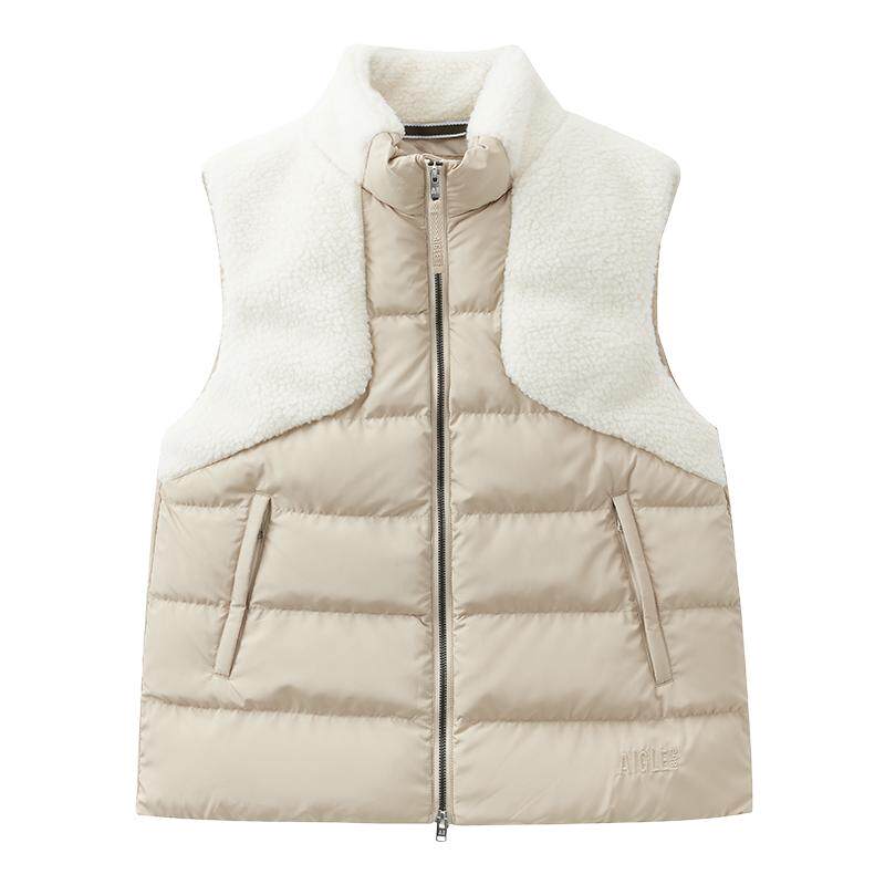AIGLE艾高女士马甲秋季柔软舒适保暖休闲无袖外套法式时尚上衣,户外/登山/野营/旅行用品,保暖棉衣,淘宝优惠券,粉丝福利购,淘宝优惠卷