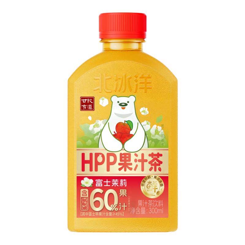 北冰洋HPP富士茉莉果汁茶300ml