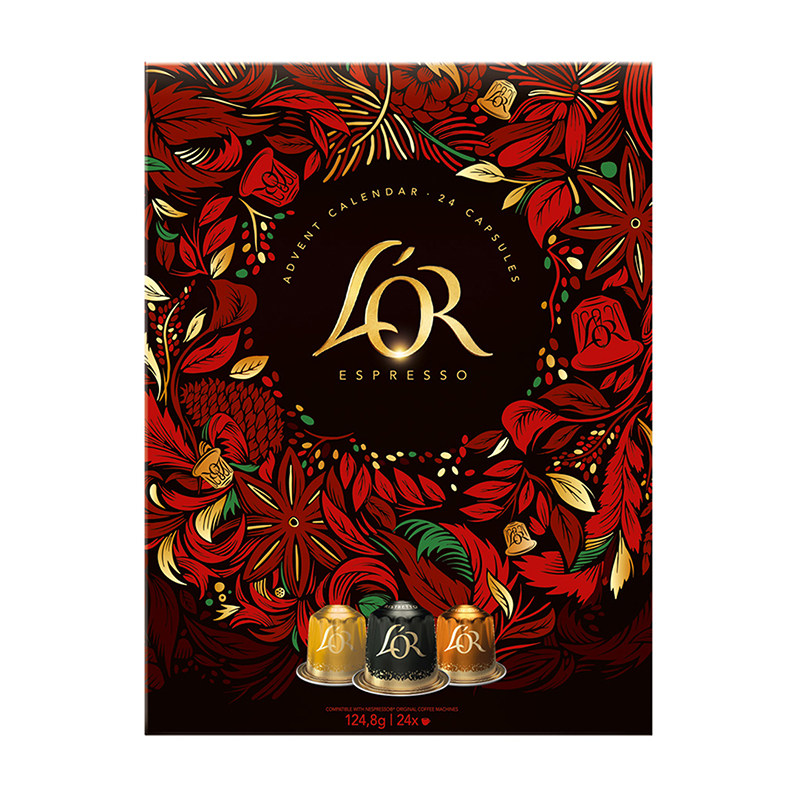 【新年日历礼盒】lor胶囊咖啡节日限定24粒装/6大系列/24种风味,咖啡/麦片/冲饮,胶囊咖啡,淘宝优惠券,粉丝福利购,淘宝优惠卷