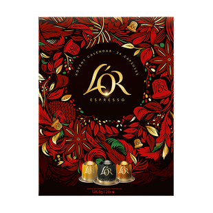 【新年日历礼盒】lor胶囊咖啡节日限定24粒装/6大系列/24种风味