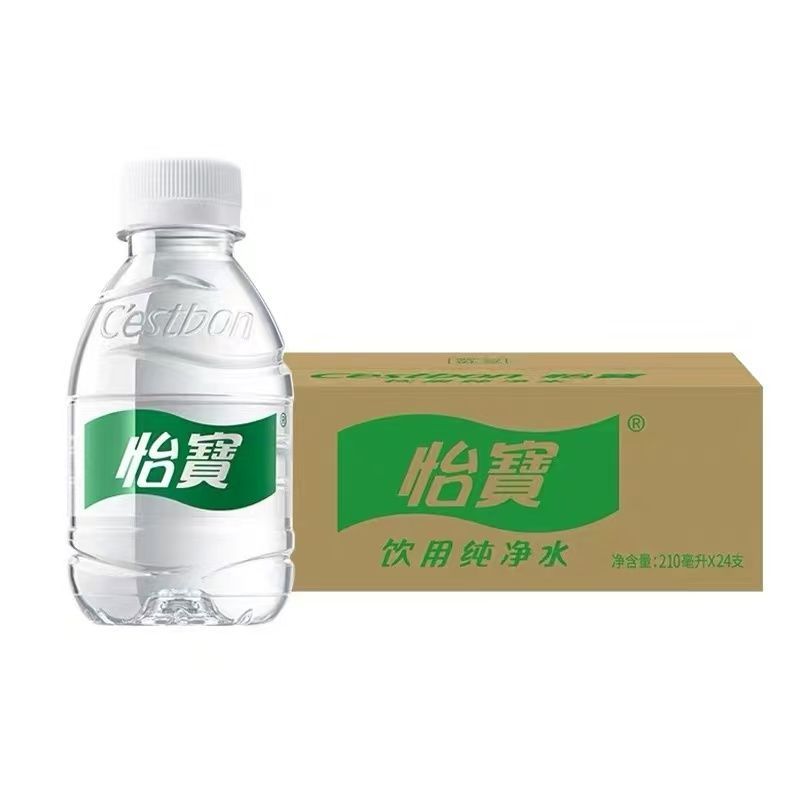 怡宝纯净水 210ml*12瓶迷你mini小瓶精致饮用水整箱批发口袋装图片