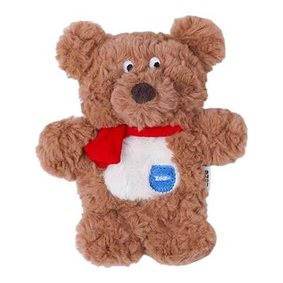 zeze狗狗玩具小熊毛绒磨牙响纸发声拉扯耐咬拔河解闷树懒宠物结绳