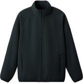 蕉下摇粒绒外套男款 冲锋衣内胆立领加绒秋季 户外保暖万粒绒中老年