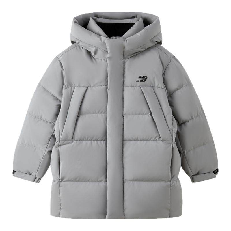 New Balance nb童装儿童男女立领连帽中长款羽绒服外套ND7PF4Z163,童装/婴儿装/亲子装,羽绒服,淘宝优惠券,粉丝福利购,淘宝优惠卷