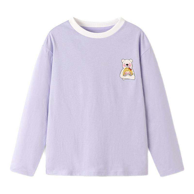 巴拉巴拉女童长袖t恤中大童纯棉打底衫2026春季新款童装儿童上衣t,童装/婴儿装/亲子装,T恤,淘宝优惠券,粉丝福利购,淘宝优惠卷