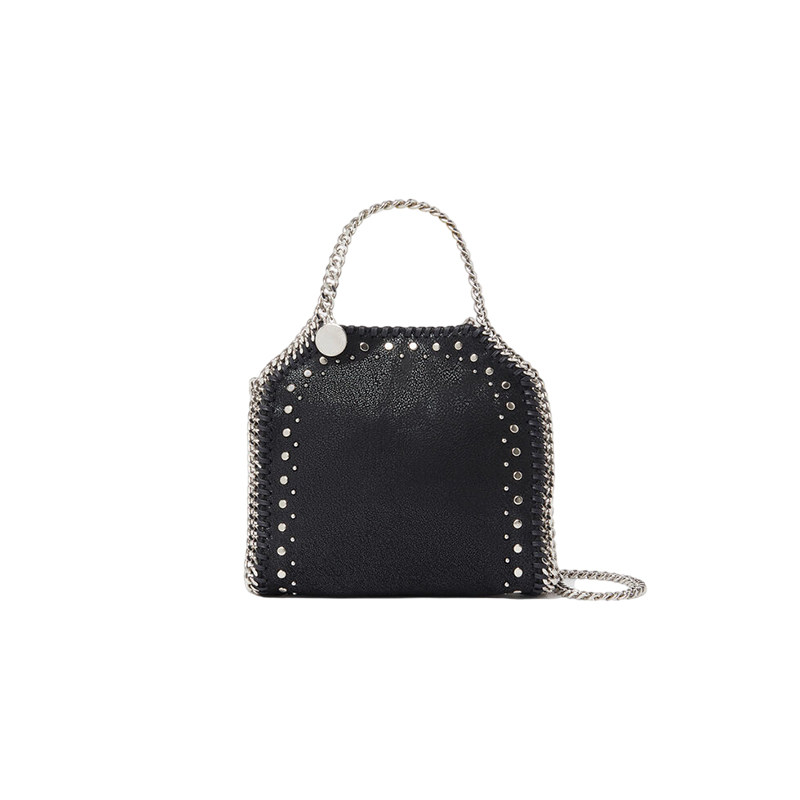 [新年礼物]Stella McCartney秋季徽标饰钉小号托特包,箱包皮具/热销女包/男包,通用款女包,淘宝优惠券,粉丝福利购,淘宝优惠卷