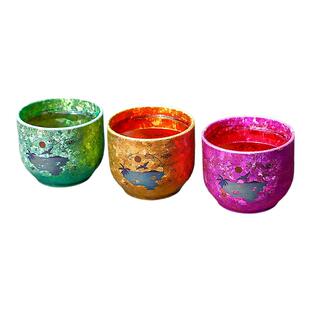 裕隆全纯钛茶杯新款高端轻奢彩钛建盏茶具主人杯家用品茗杯敬茶杯