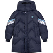 暇步士童装 外套女童休闲保暖上衣 男童长款 儿童羽绒服大童冬装 新款