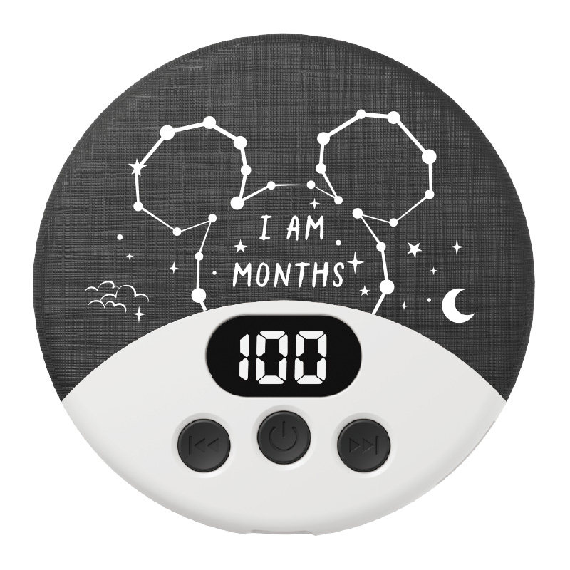 迪士尼枕下音响枕上蓝牙音箱白噪音助眠迷你超薄骨传导枕边音碟