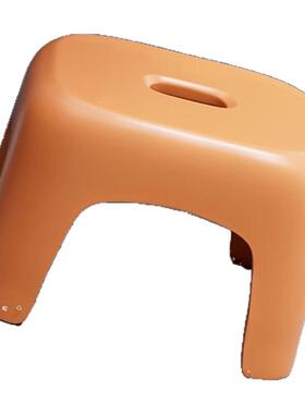 加厚塑料小凳子结实耐用家用客厅板凳卫生间洗澡浴室换鞋儿童矮凳