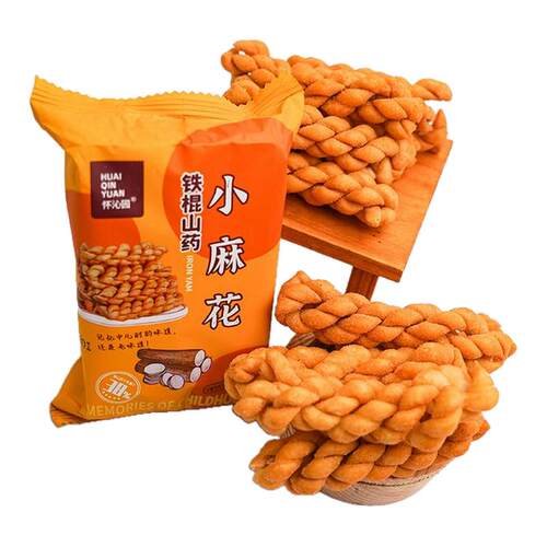怀沁园铁棍山药小麻花咸香老式