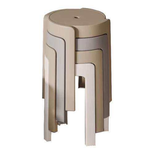 博卡青年加厚塑料圆凳