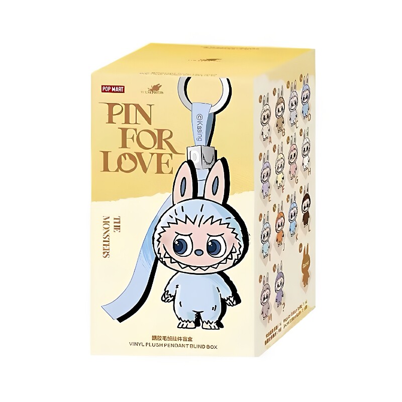 壹号POPMART泡泡玛特LABUBU拉布布心底密码系列搪胶脸盲盒