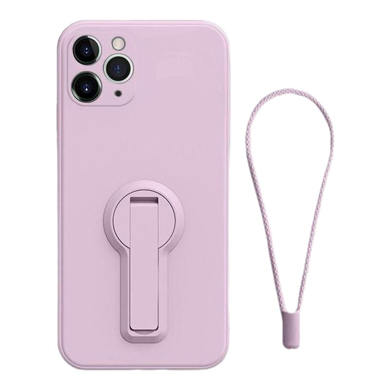 适用苹果18promax手机壳iphone17带支架高级感16新款14液态硅胶15防摔13mini全包12/xs/xr7/8plus简约软男女