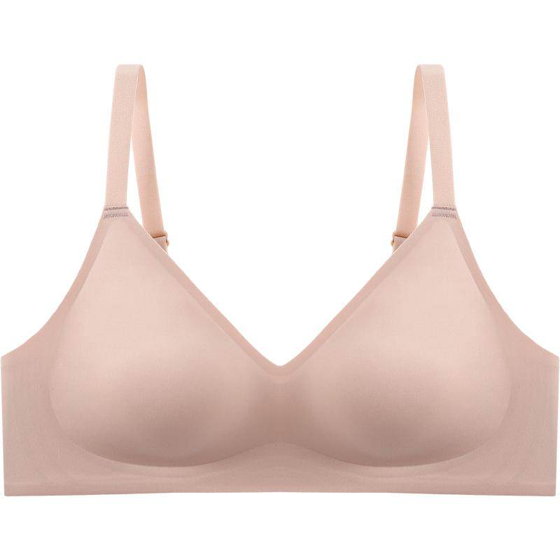 无痕内衣女士胸罩小胸舒适聚拢显大收副乳防下垂春夏薄款美背文胸