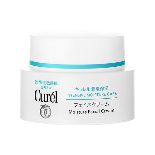 【百亿补贴】珂润保湿补水面霜乳霜40g敏感肌修护补水神经酰胺