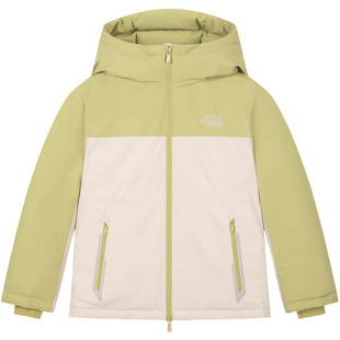 暇步士童装 大童蓄热保暖连帽儿童加厚户外外套 女童羽绒服25冬新品