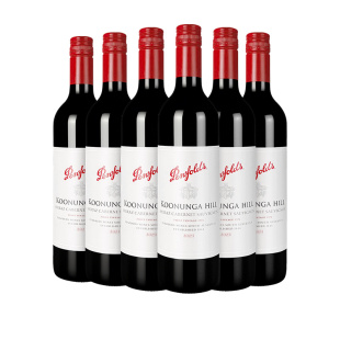奔富寇兰山设拉子赤霞珠干红葡萄酒750ml婚礼宴6瓶装 进口西拉红酒
