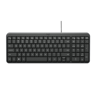 罗技K120有线键盘K106键鼠套装鼠标笔记本电脑通用办公商务滑鼠