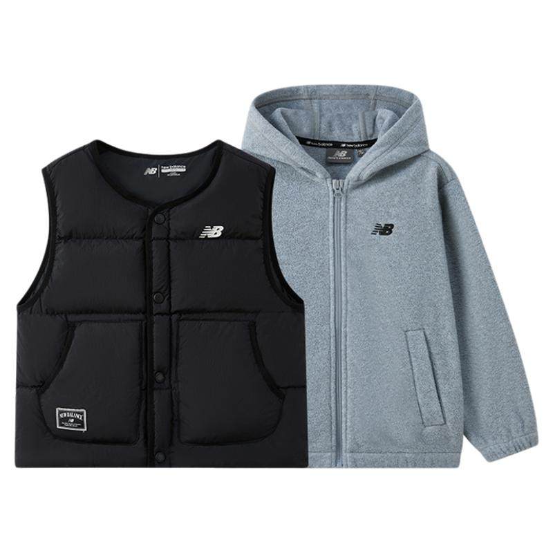 New Balance nb童装儿童男女秋冬摇粒绒外套羽绒马甲两件保暖套装,童装/婴儿装/亲子装,羽绒服,淘宝优惠券,粉丝福利购,淘宝优惠卷