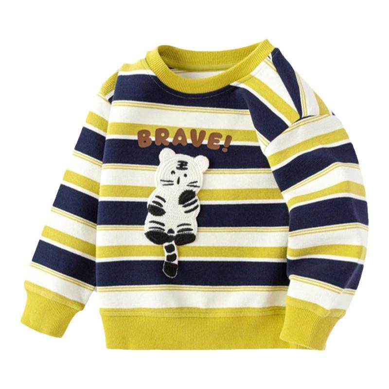 巴拉巴拉男童卫衣小童宝宝条纹打底衫儿童上衣2025冬装新款童装潮,童装/婴儿装/亲子装,卫衣/绒衫,淘宝优惠券,粉丝福利购,淘宝优惠卷