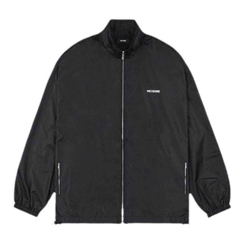 【明星同款】WE11DONE中性男女同款经典LOGO拉链黑色外套休闲,女装/女士精品,短外套,淘宝优惠券,粉丝福利购,淘宝优惠卷
