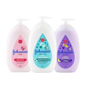 港版 强生身体乳婴儿润肤露儿童宝宝牛奶补水滋润保湿 润肤乳油霜香