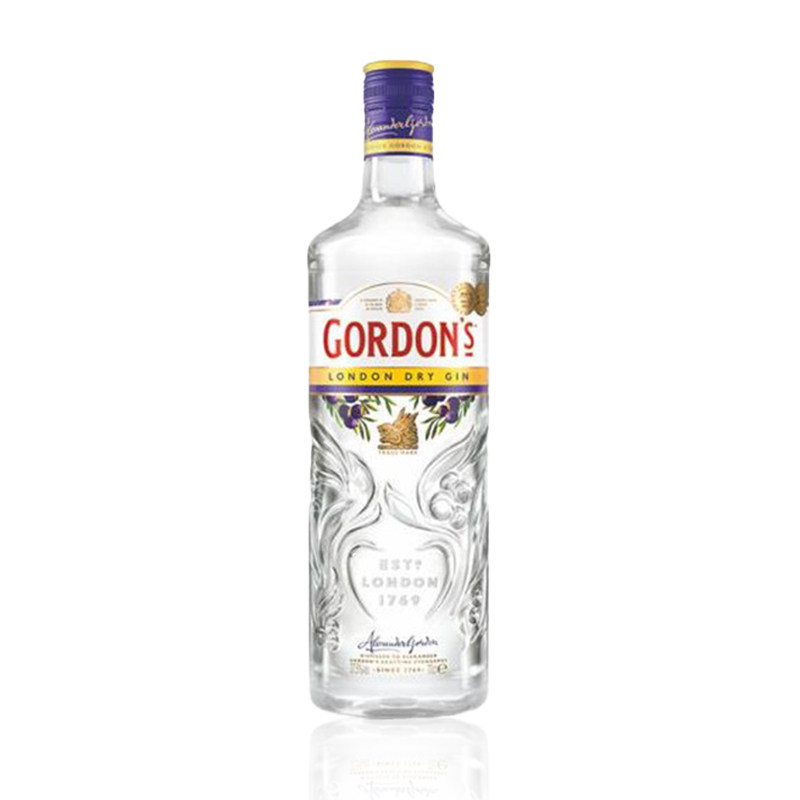 【国行英国版】哥顿金酒 Gordon's GIN 杜松子酒伦敦干味 琴酒