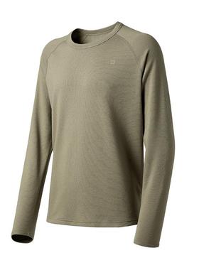 【新品】Keep运动T恤男秋冬健身华夫格肌理跑步T恤K100漫游家8693