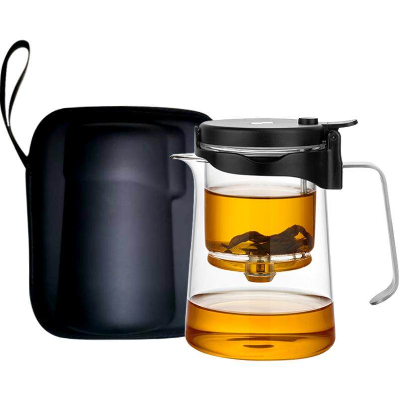 邦田高端全玻璃内胆飘逸杯过滤茶水分离便携泡茶壶神器旅行包茶具,餐饮具,飘逸杯,淘宝优惠券,粉丝福利购,淘宝优惠卷