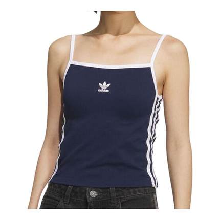 滔搏adidas阿迪达斯三叶草女子自带胸垫运动休闲吊带背心KE3887