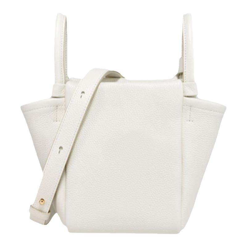 DISSONA迪桑娜菜篮子包印象单肩斜挎包小众设计元宝包手提水桶包b