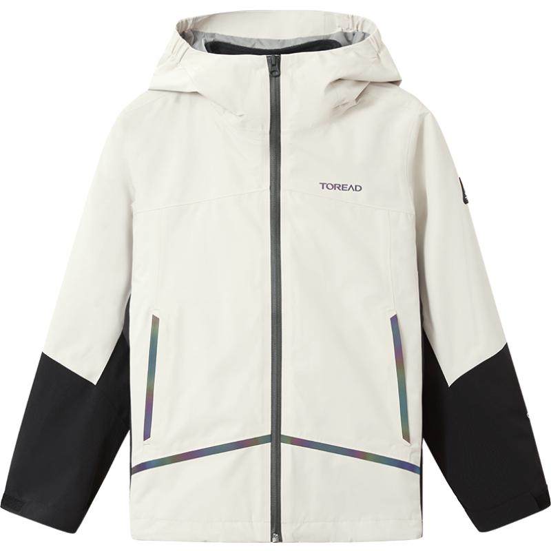 【金甲】探路者儿童冲锋衣三合一加绒加厚保暖防风秋冬户外外套