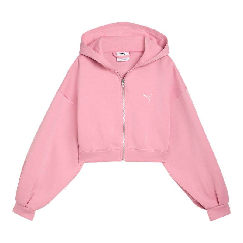 PUMA彪马外套女装夏季新款短款运动服休闲跑步针织夹克 635073-65