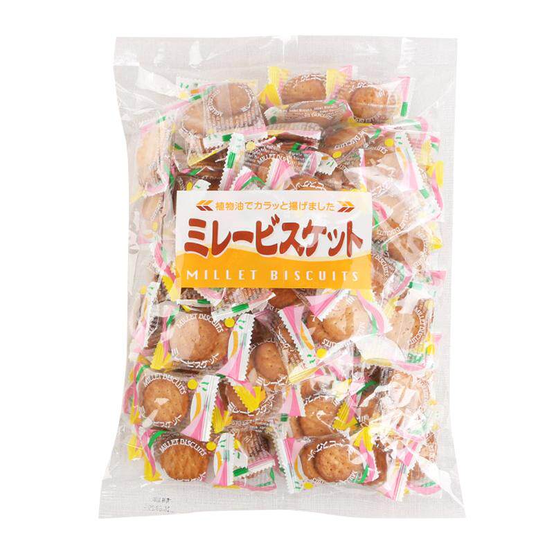 日本进口平野本屋小圆饼420g 咸味饼干日式独立小包装 年货零食