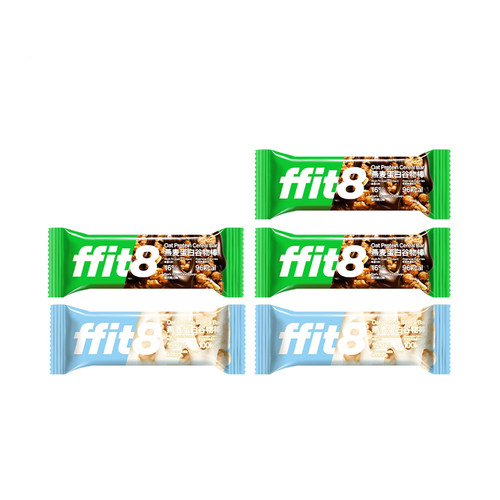 【百补】ffit8燕麦蛋白谷物棒高蛋白早餐棒饱腹营养食品抗饿
