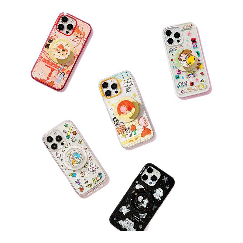 【微微日常】PopSockets 泡泡骚手机支架气囊伸缩防摔粘贴 女孩 毛绒朋友 相框 小狗 星星 奶油蛋糕,3C数码配件,手机支架/手机座,淘宝优惠券,粉丝福利购,淘宝优惠卷