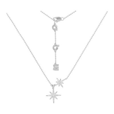 【自营】apm MONACOBaby六芒星项链 银色 女生AC6424OX