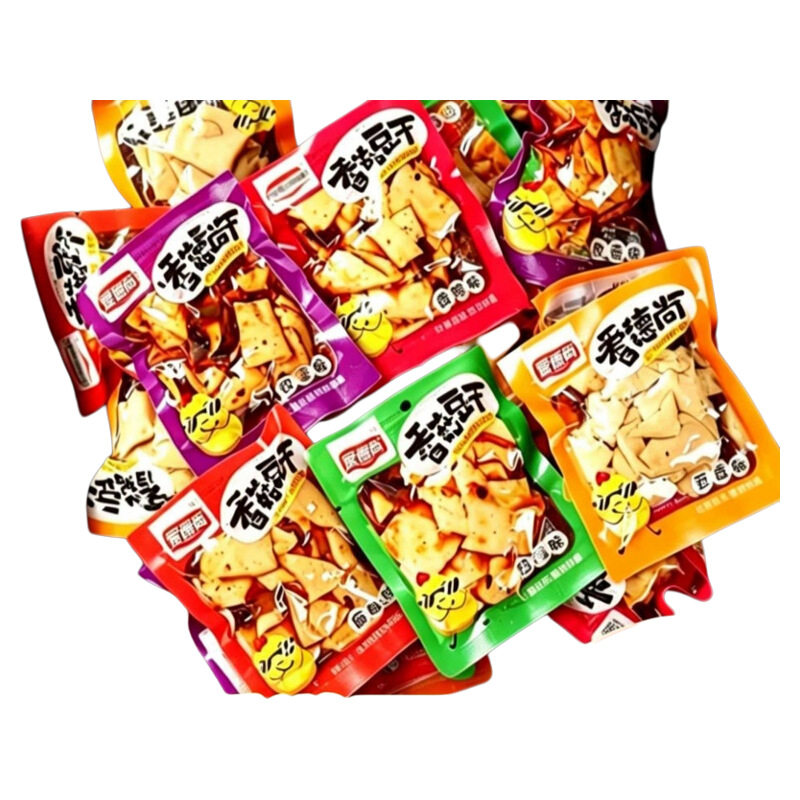 香菇豆干辣条五香豆腐干小零食多种口味解馋追剧小吃独立包装批发