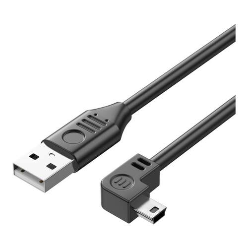 miniusb数据线t型口连接充电器适用于佳能CCD相机行车记录仪移动硬盘梯形口老式转接头mp34v3收音机电源充电