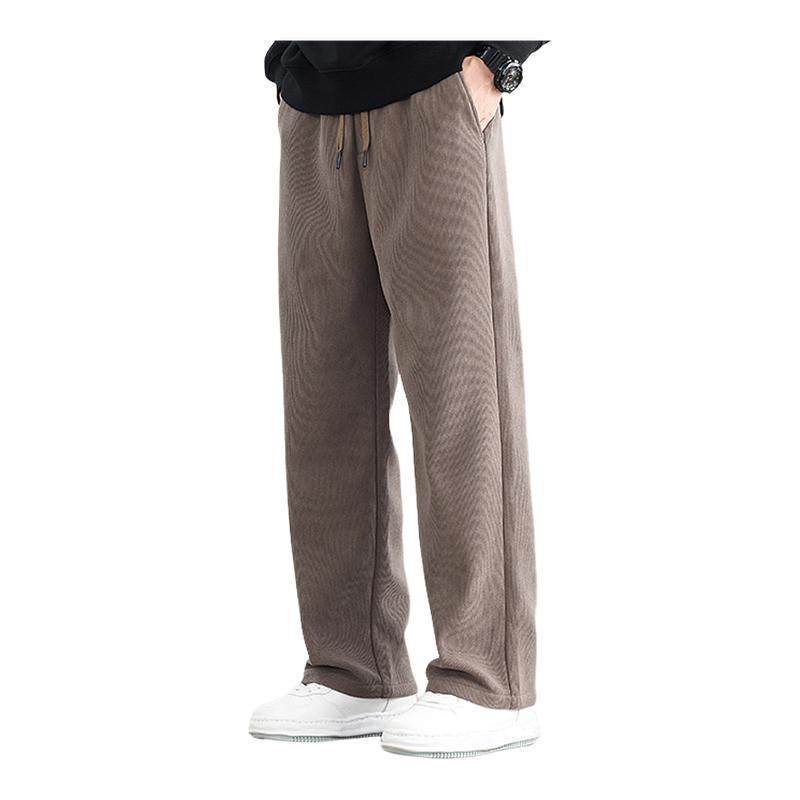 圣得西2025冬季新款男休闲长裤宽松垂感阔腿潮流加绒保暖抗菌舒适,男装,休闲裤,淘宝优惠券,粉丝福利购,淘宝优惠卷