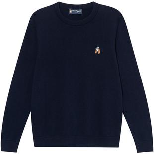 含绵羊毛 休闲针织衫 暇步士男装 经典 圆领套头内搭 毛衣2025秋季