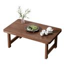 中式 复古折叠桌子家用阳台飘窗桌炕桌矮餐桌榻榻米茶几桌床上书桌