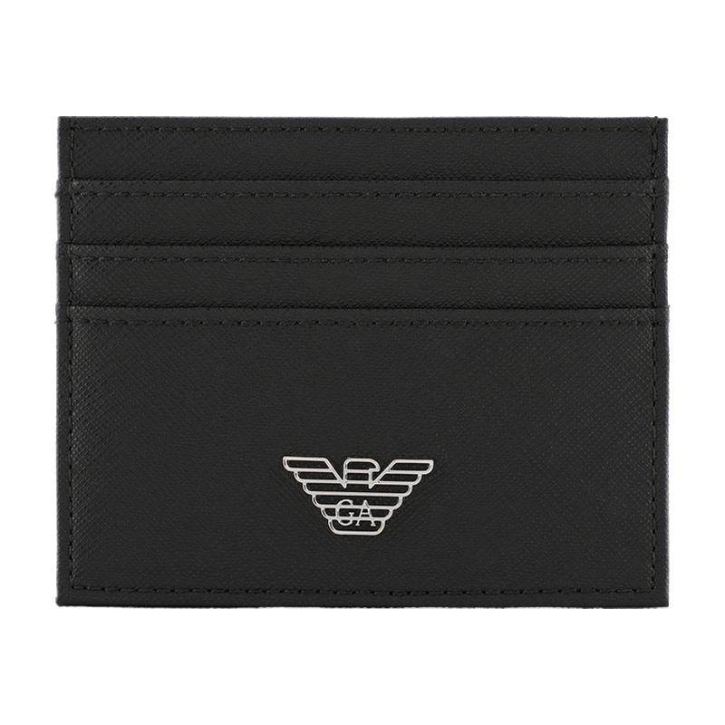 【新年礼物】EMPORIO ARMANI/阿玛尼男士卡夹钥匙扣皮具套装官方