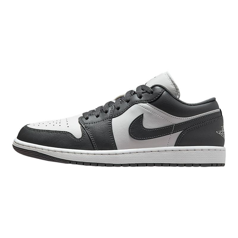 耐克男鞋JORDAN AJ1 低帮黑白板鞋运动休闲鞋篮球鞋553558-044