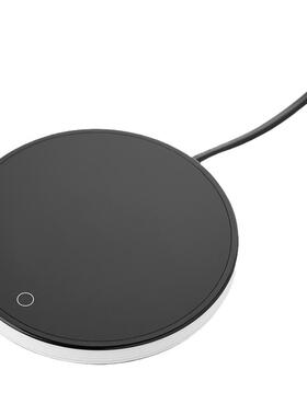 美斯尼茶杯恒温杯垫玻璃水杯电加热底座办公室智能暖奶器保温神器