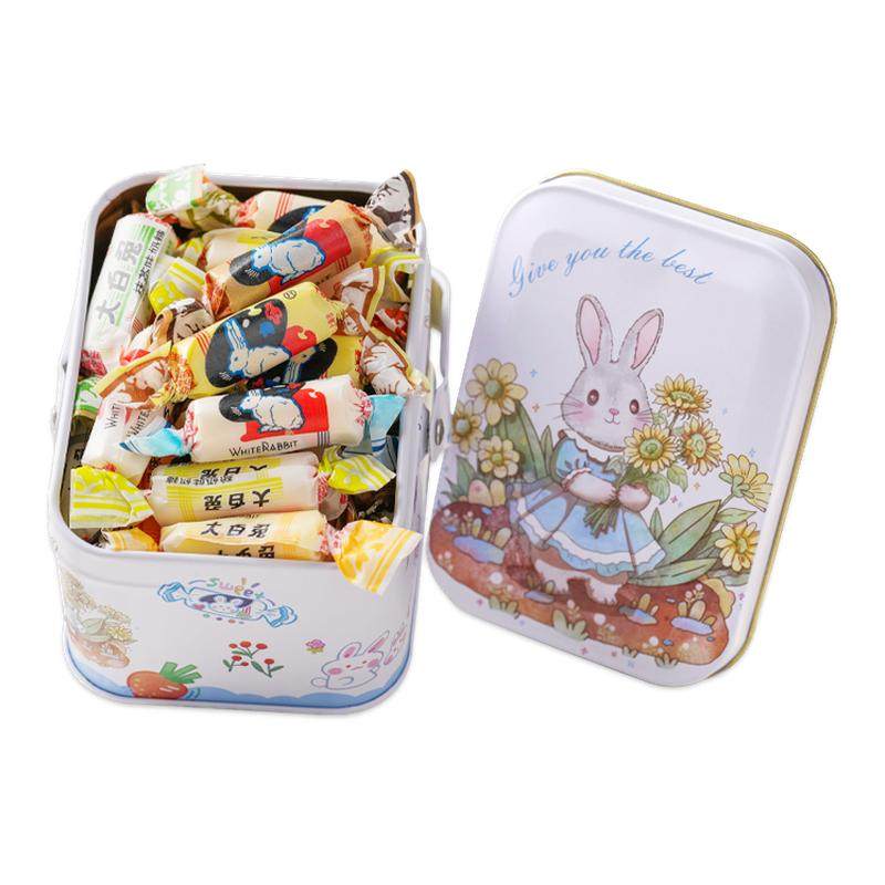 大白兔上海特产奶糖手提礼盒创意糖果礼盒糖果节日礼物